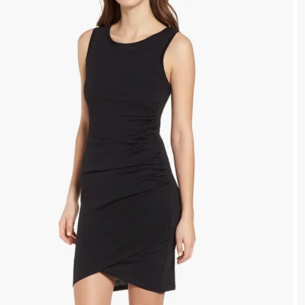 Sleeveless Ruched Dress